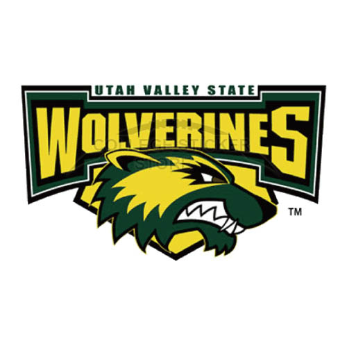 Diy Utah Valley Wolverines Iron-on Transfers (Wall Stickers)NO.6762